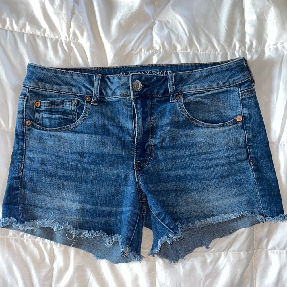 American eagle jean shorts